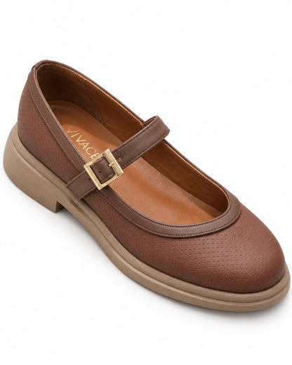 Apolline Perforated Mary Jane