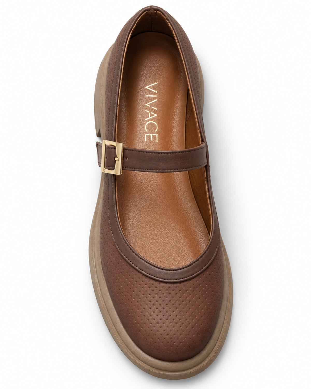 Apolline Perforated Mary Jane