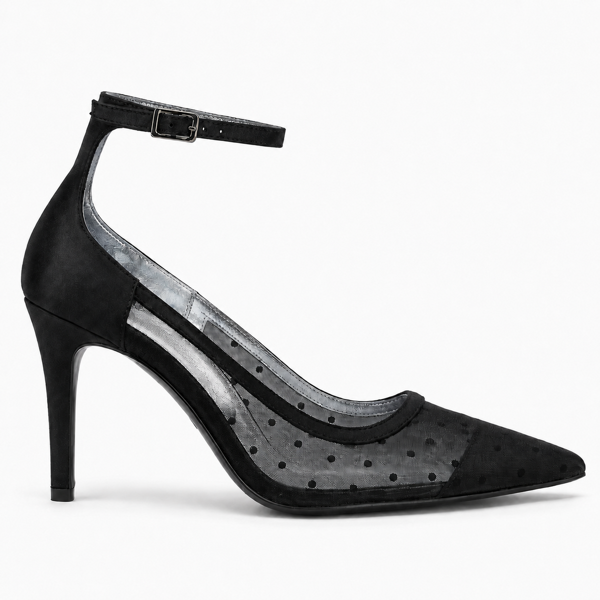 Lucienne Mesh Pump by VIVACE – side profile