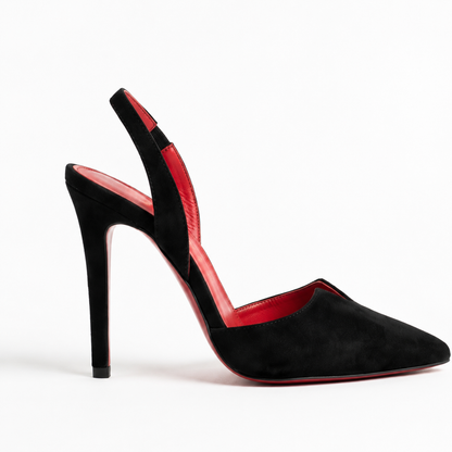 Aveline Slingback Pump by VIVACE – side view