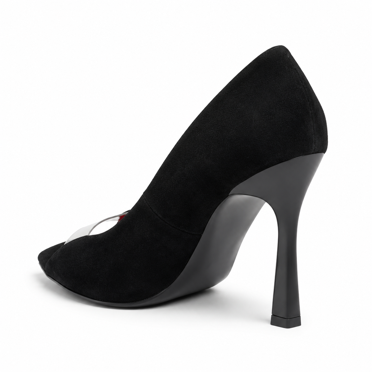 Violette Peep-Toe Pump Black women's shoe by VIVACE