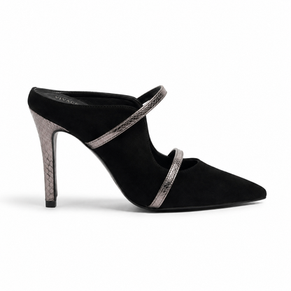 Coralie Double-Strap Pointed Pump