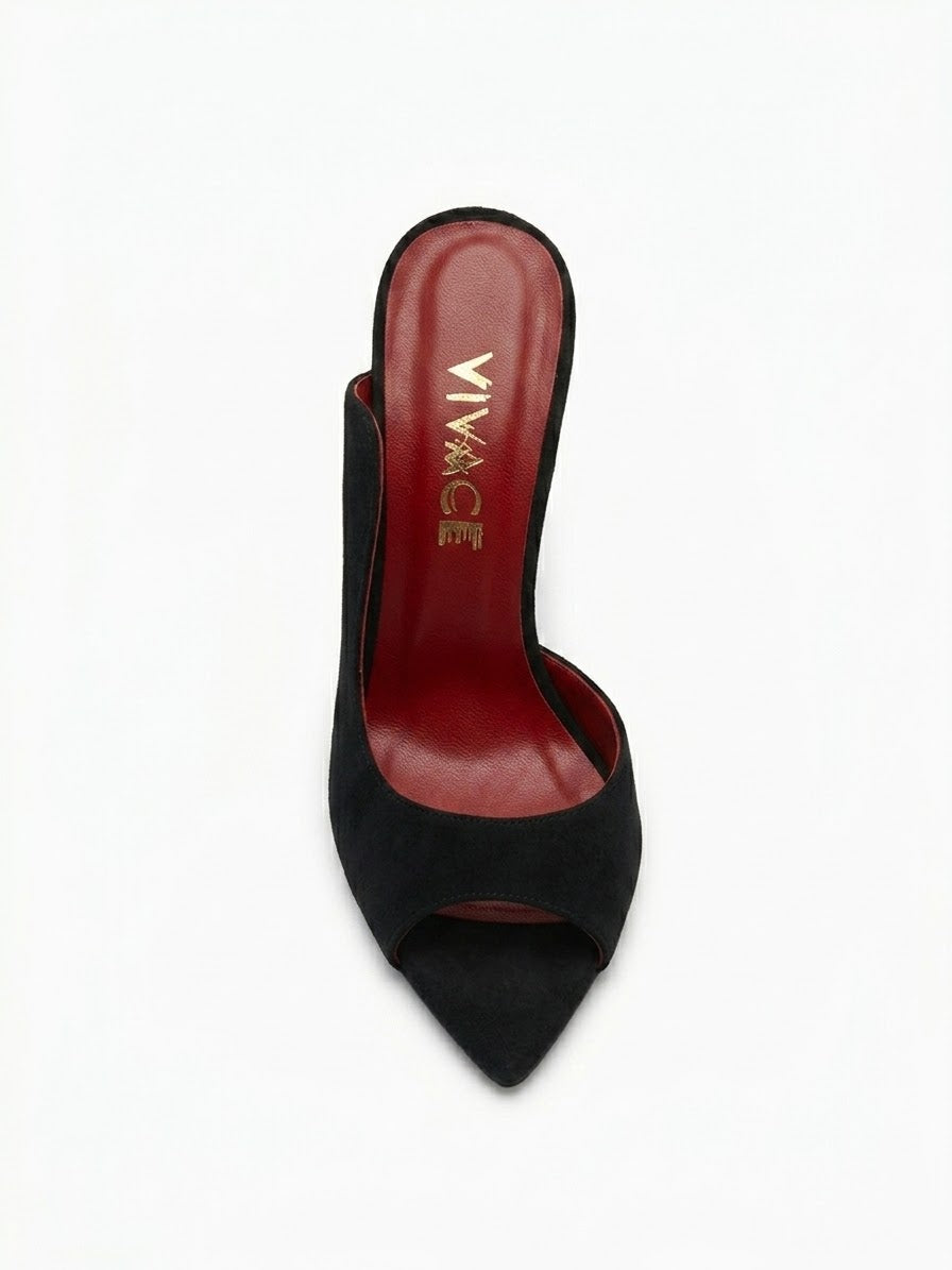 Ava  Suede Mules