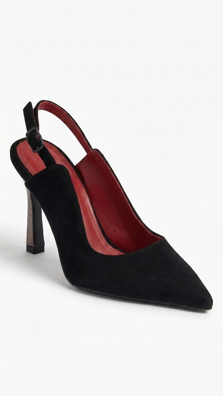 Serena Suede Slingback