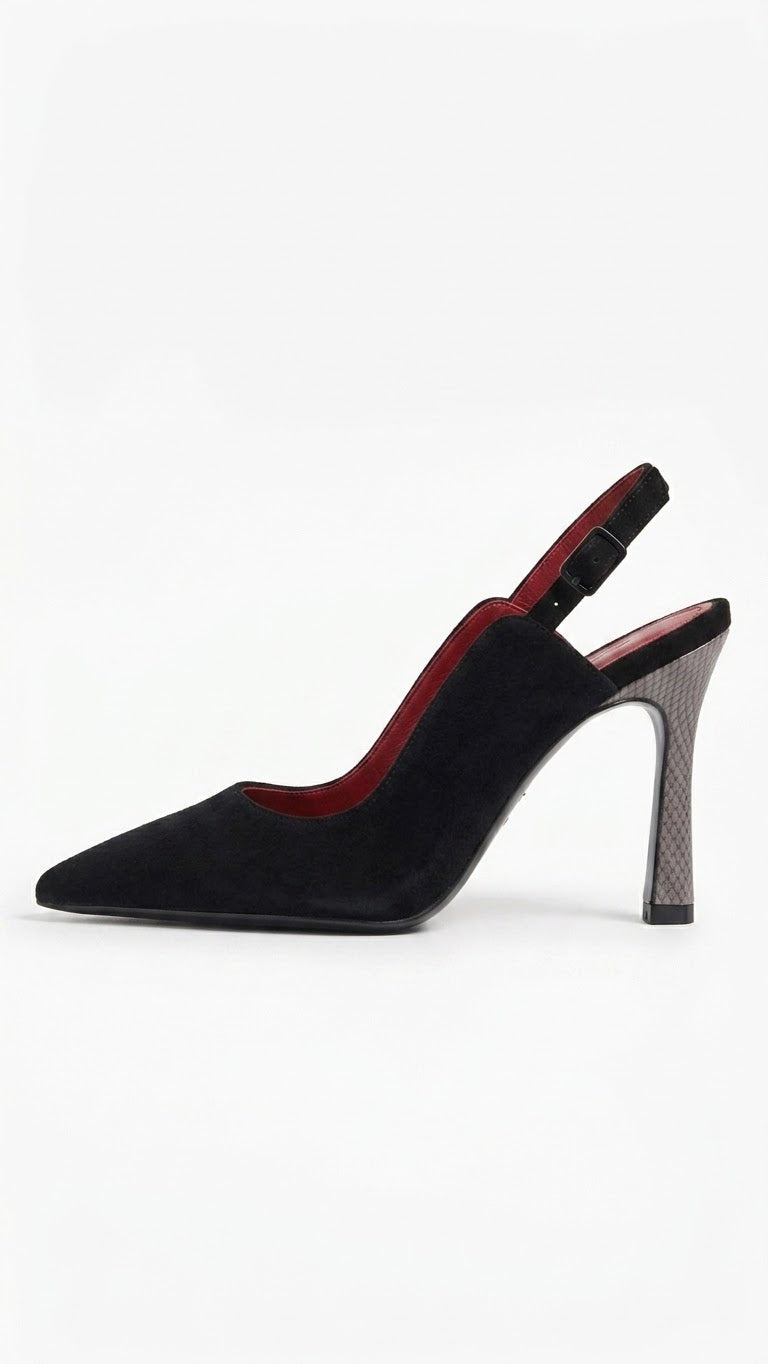 Serena Suede Slingback