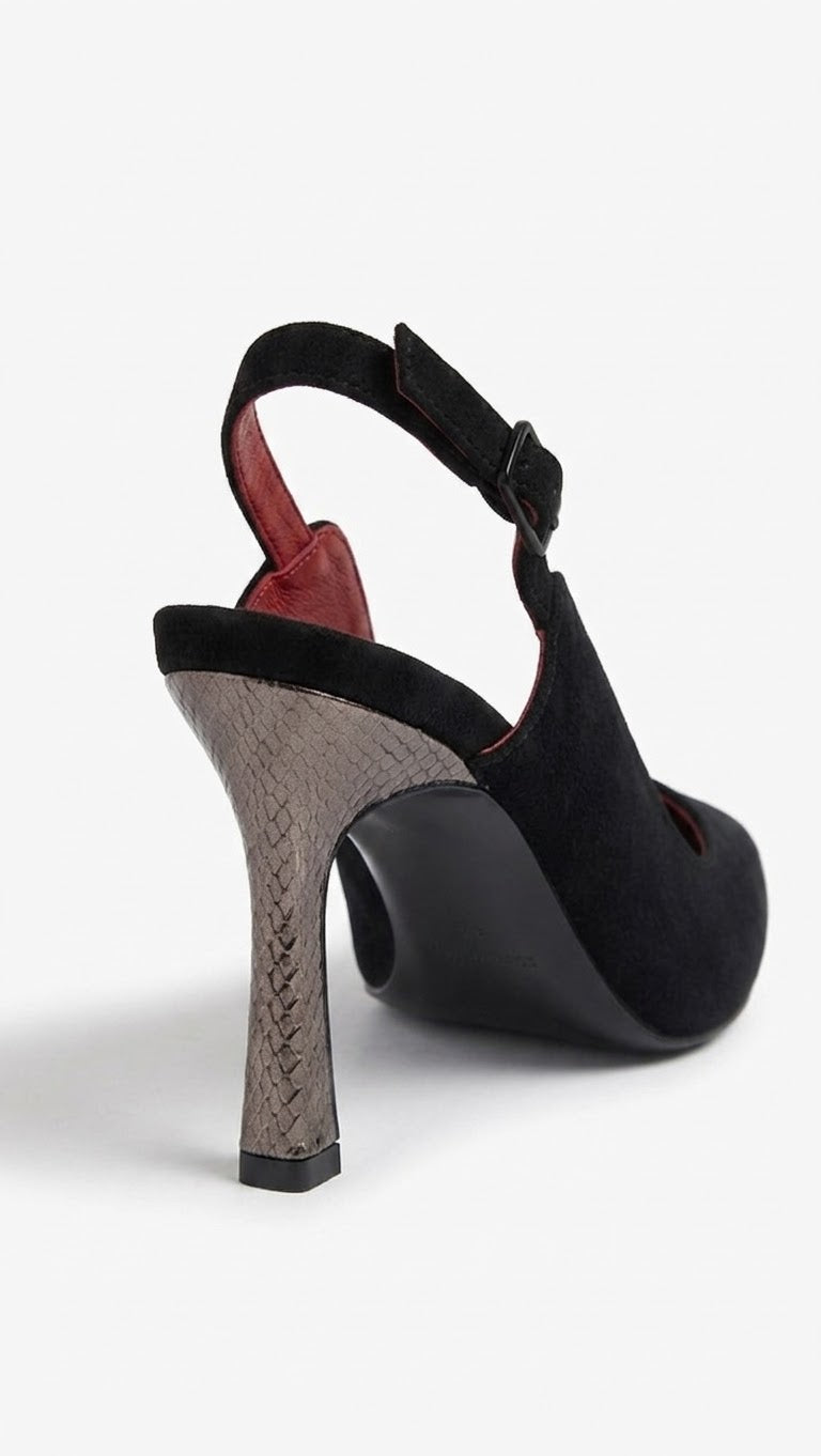 Serena Suede Slingback