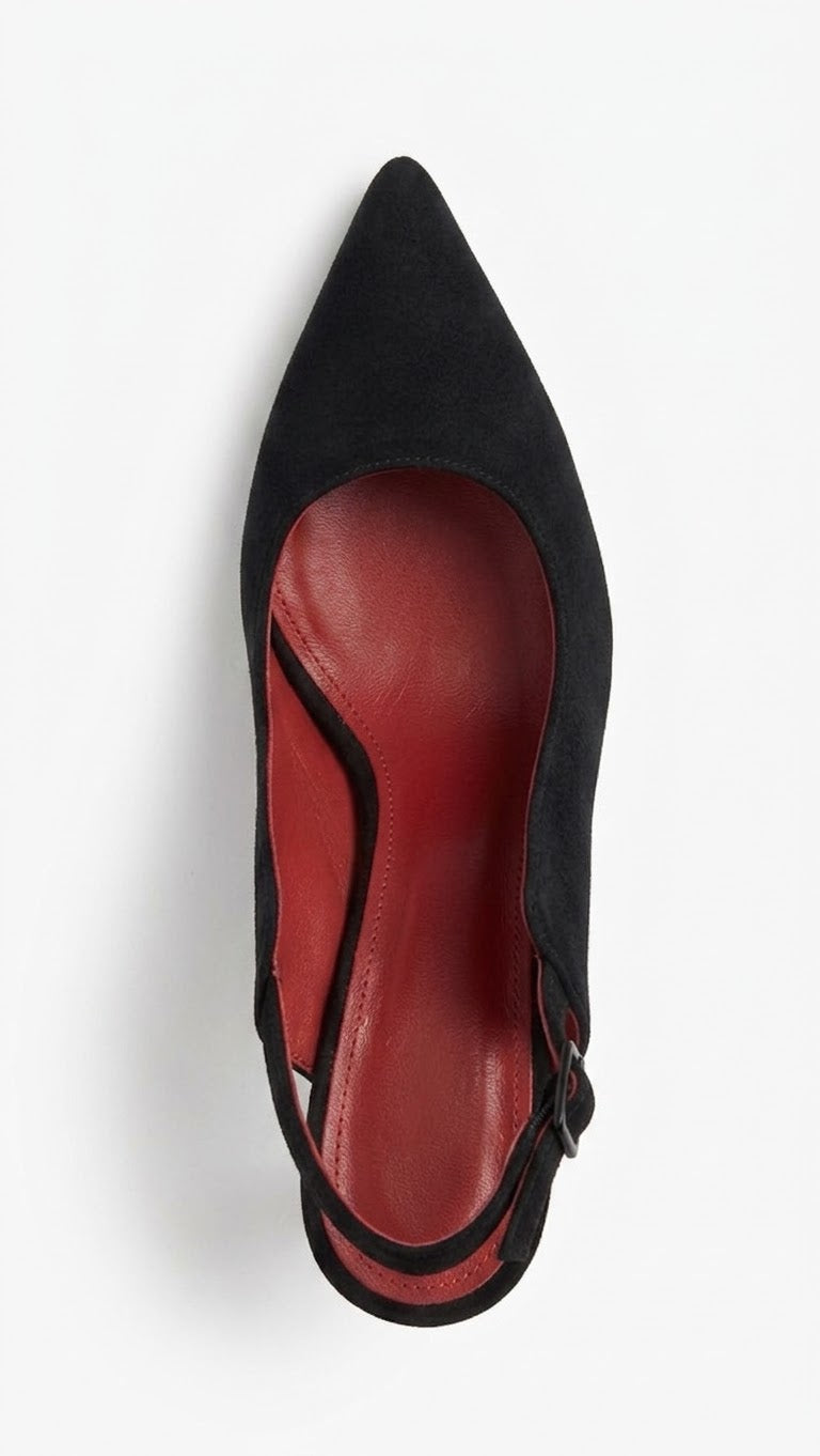 Serena Suede Slingback