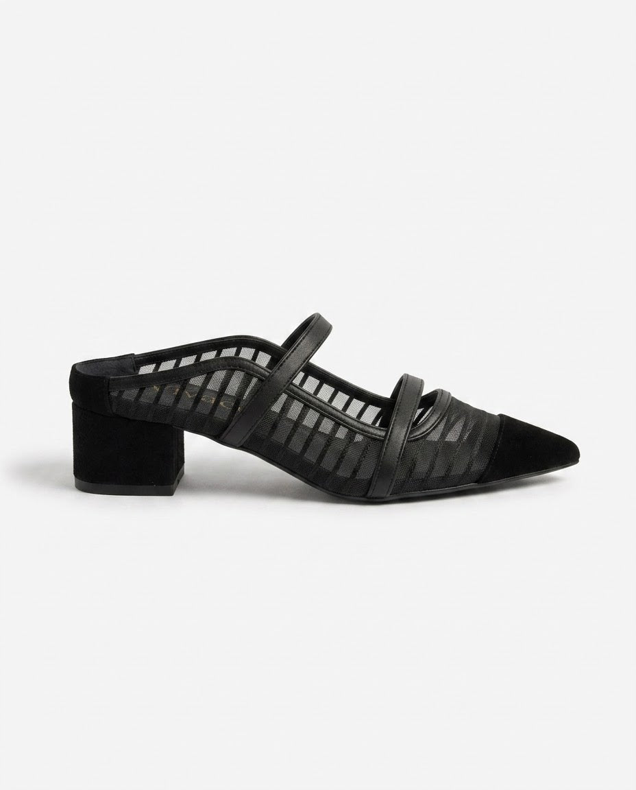 Mirelle Mesh-Strap Pump
