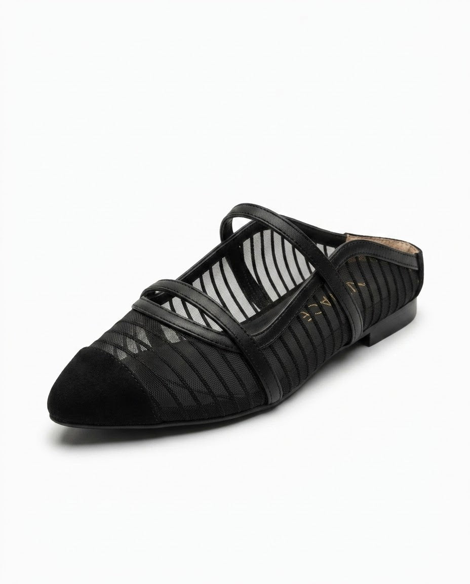 Liora Mesh Mary Jane Flat