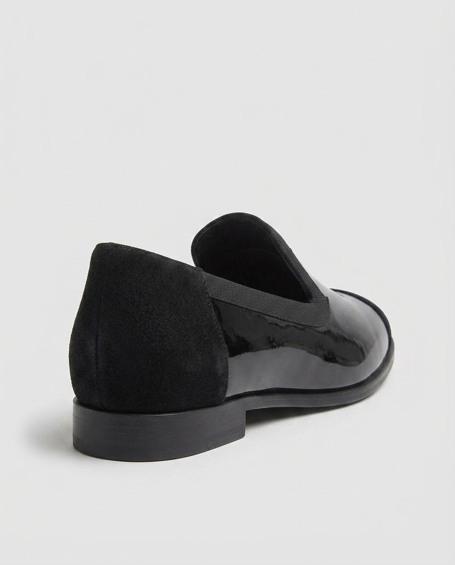 Calista Patent & Suede Loafer