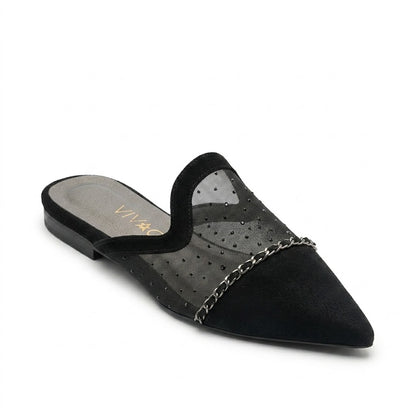 Maëlle Chain Mesh in Black by VIVACE – product image 1