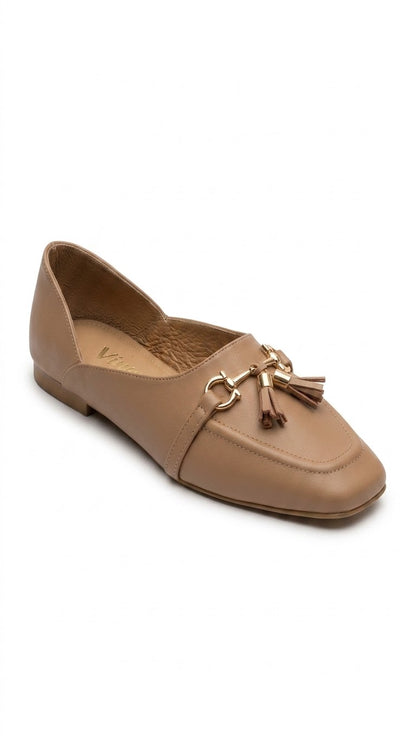 Amelia Tassel Loafer in Green by VIVACE – product image 8