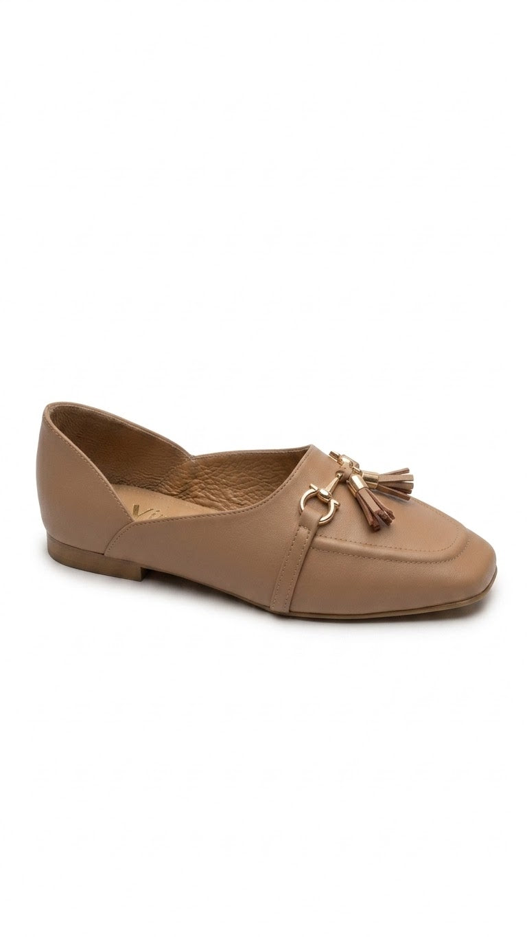 Amelia Tassel Loafer in Green by VIVACE – product image 9