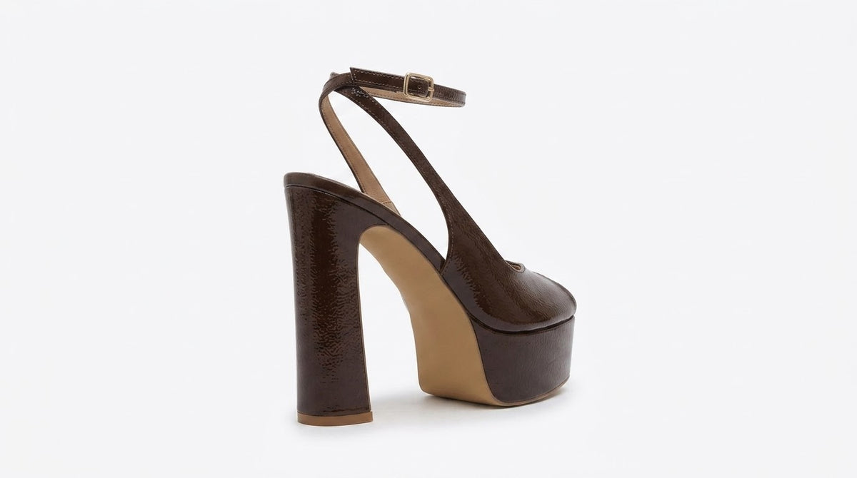 Isadora platform sandal by VIVACE, alternate view 5