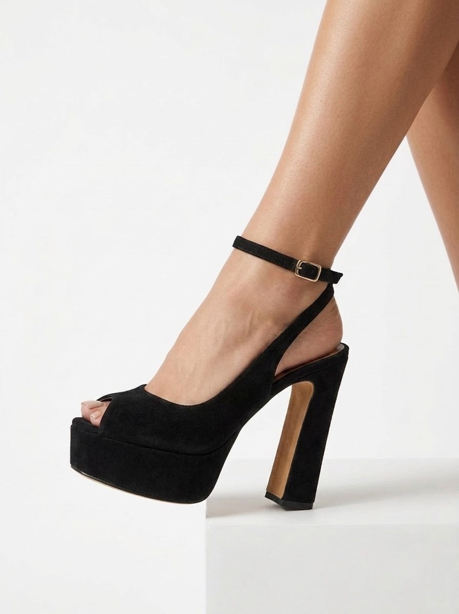 Isadora platform sandal by VIVACE, alternate view 3