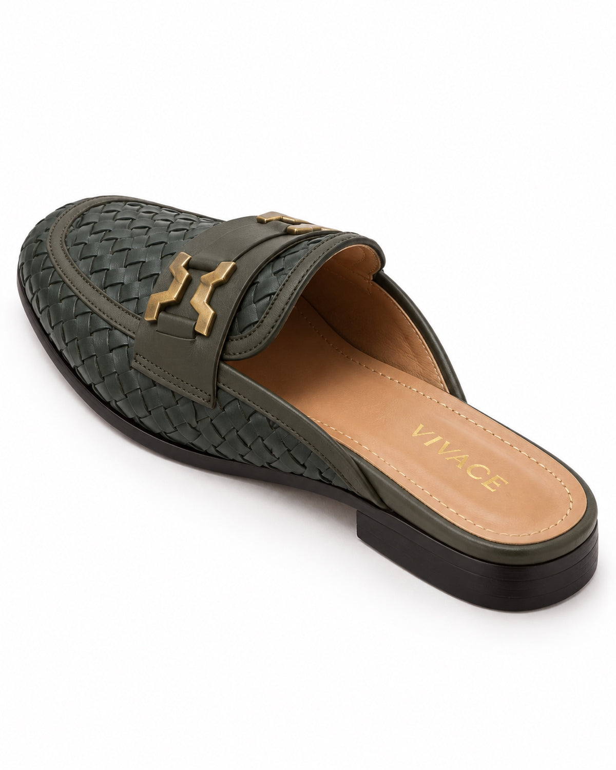 Aurelia Woven Loafer Mule