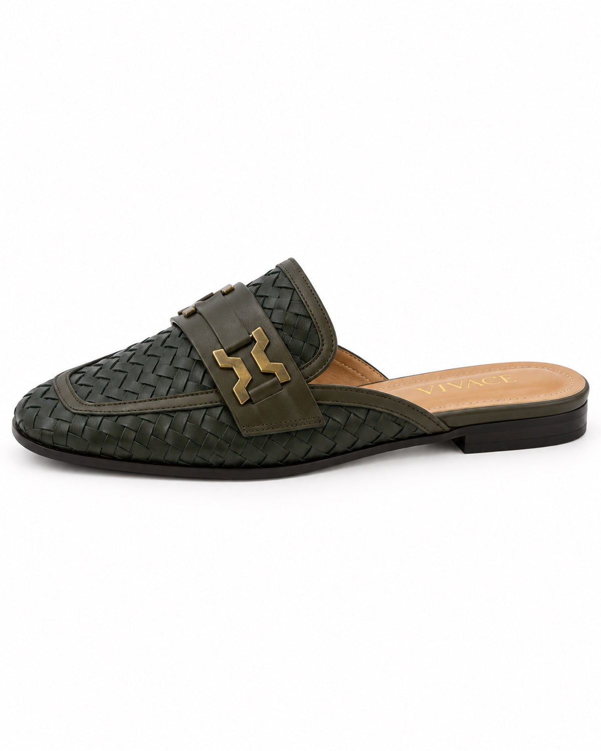 Aurelia Woven Loafer Mule