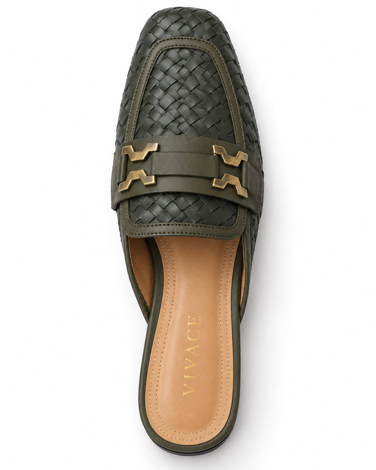Aurelia Woven Loafer Mule
