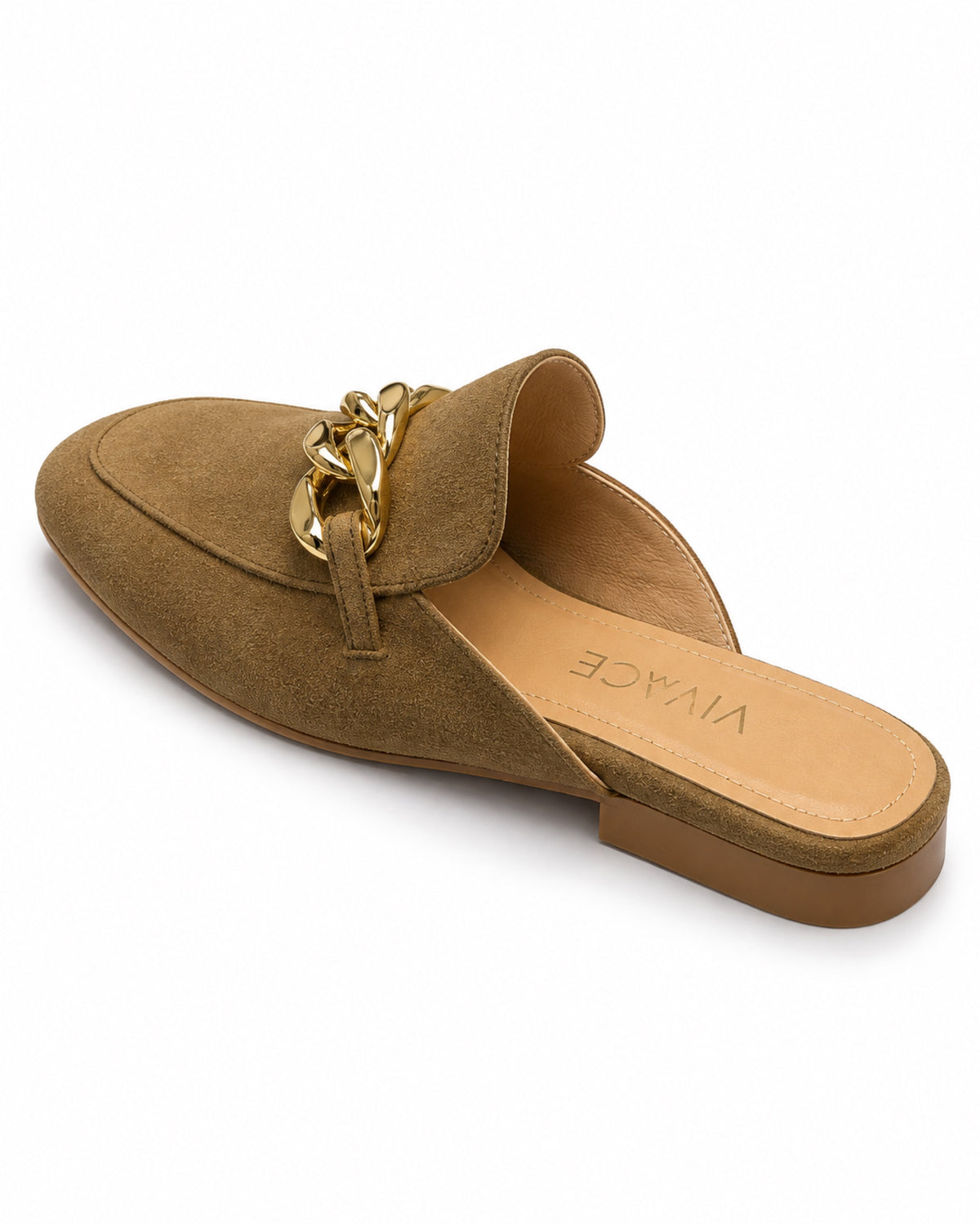 Clarita Chain Loafer Mule