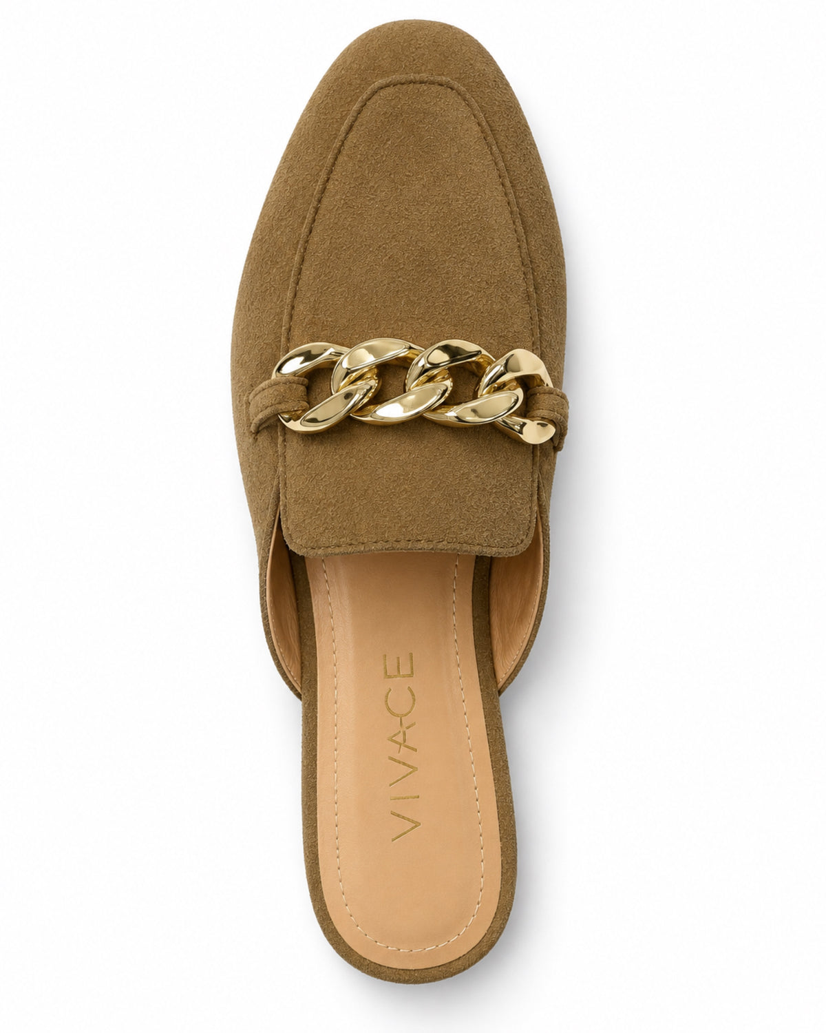 Clarita Chain Loafer Mule
