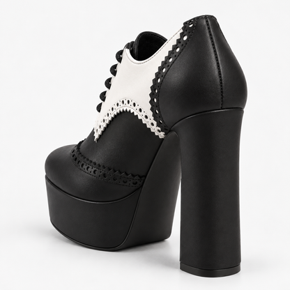 Ottilie Brogue Platform Pump