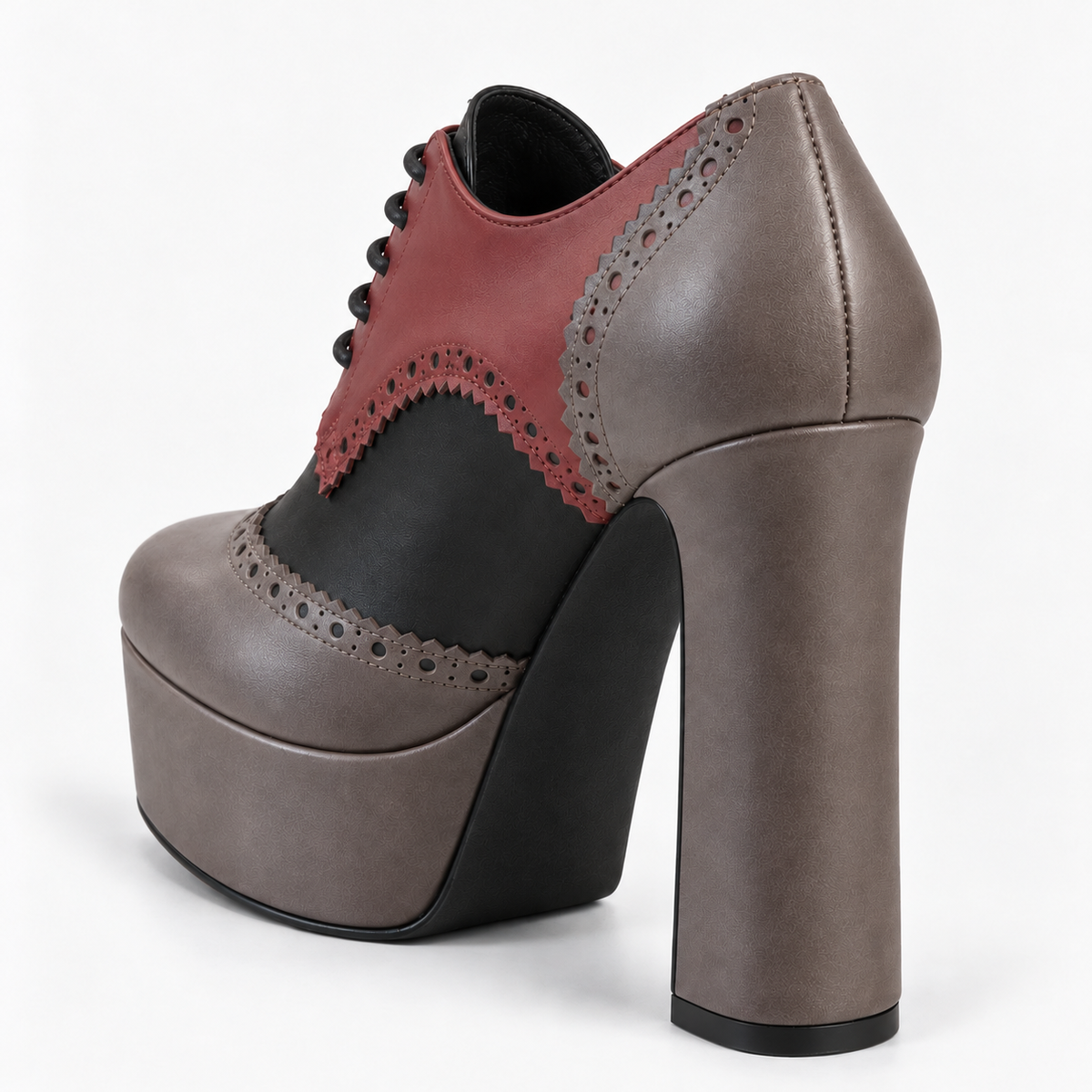 Ottilie Brogue Platform Pump