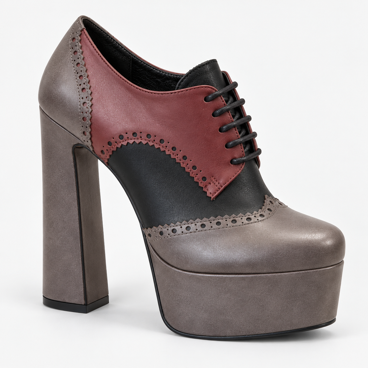 Ottilie Brogue Platform Pump