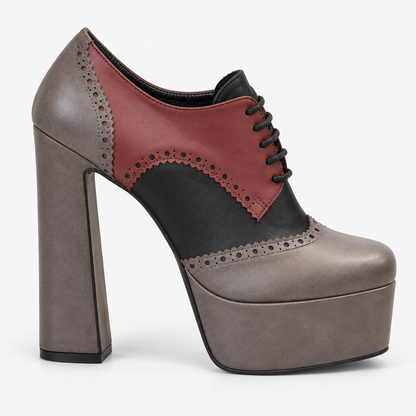 Ottilie Brogue Platform Pump