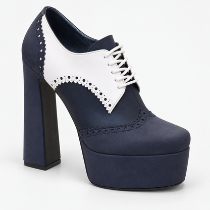 Ottilie Brogue Platform Pump