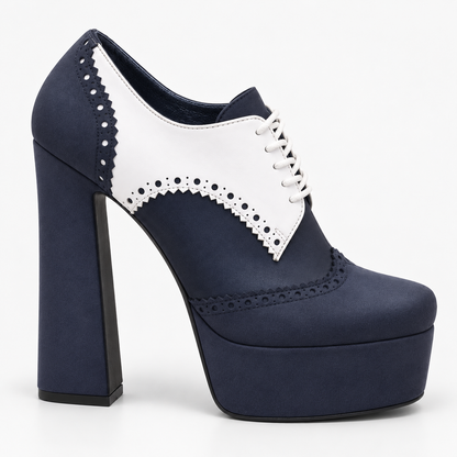 Ottilie Brogue Platform Pump