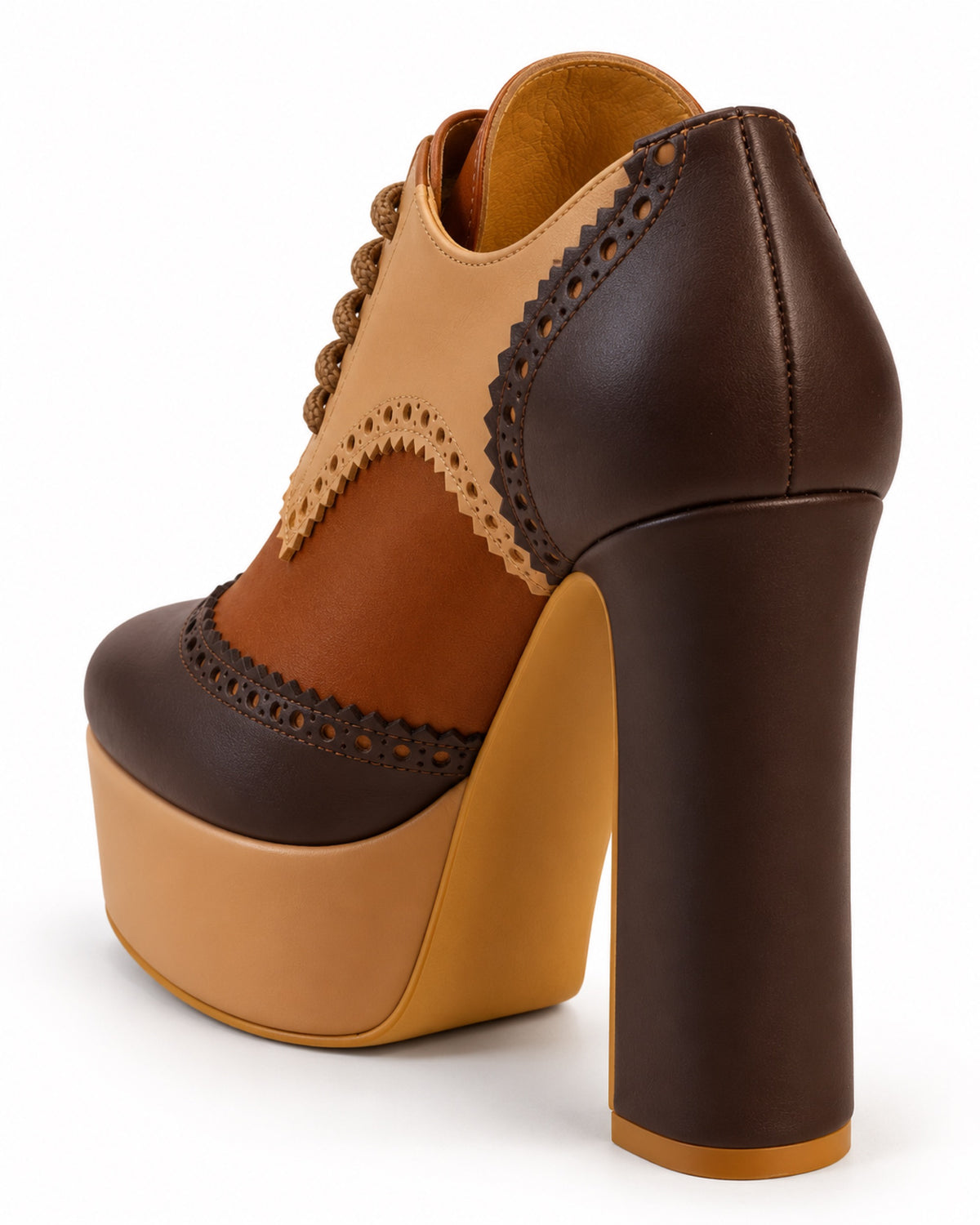 Ottilie Brogue Platform Pump