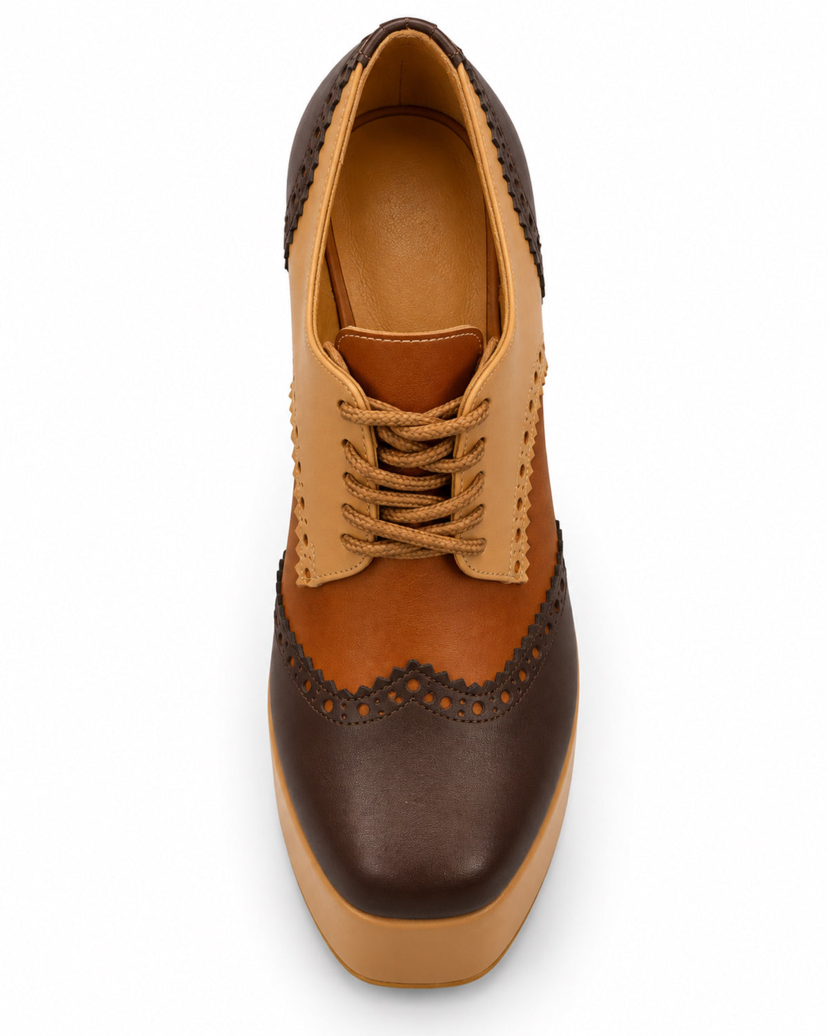 Ottilie Brogue Platform Pump