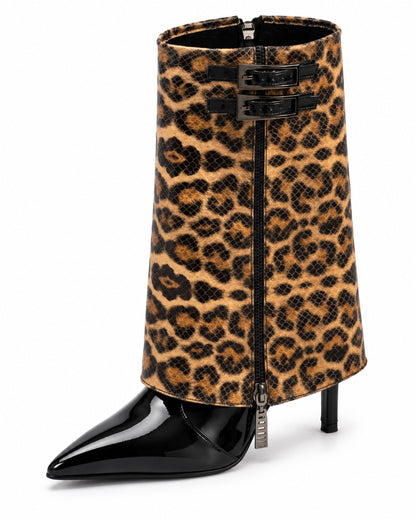 Sibelle Leopard Buckle Boot