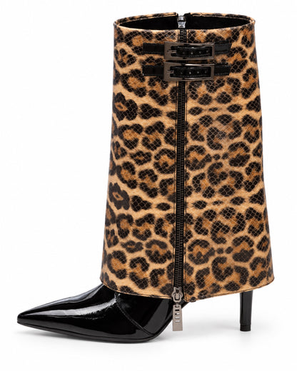 Sibelle Leopard Buckle Boot